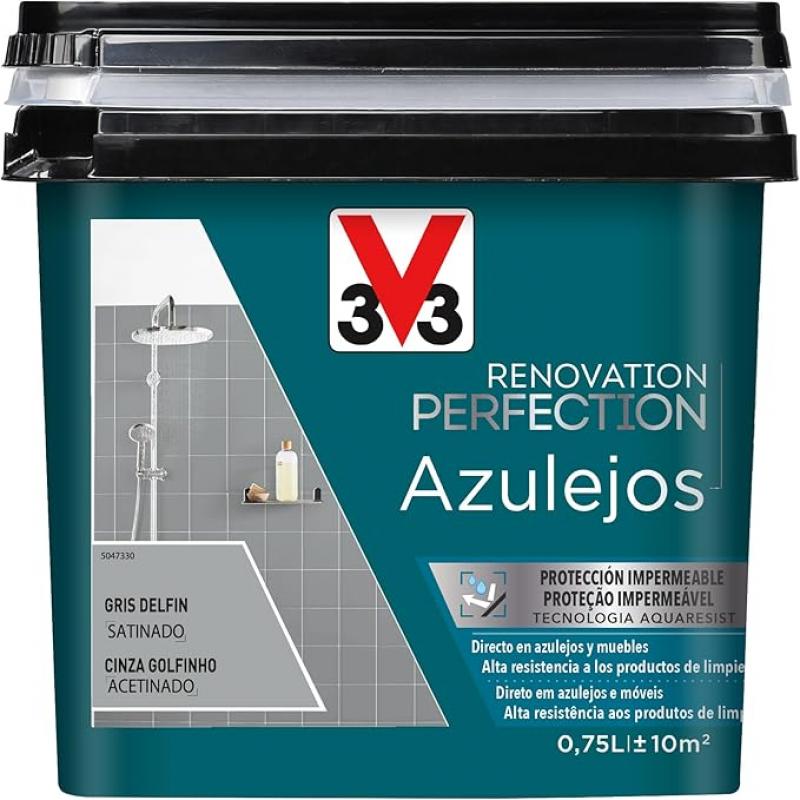 RENO PERFECTION AZULEJOS 750ML GRIS DELFIN
