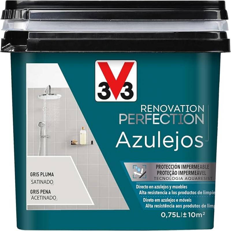 RENO PERFECTION AZULEJOS 750ML GRIS PLUMA