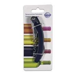 Sacacorchos camarero curvo. 11 cm