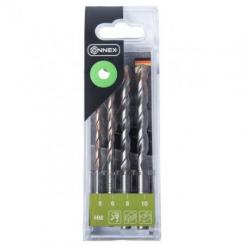 SET BROCAS DE HM  5-10 MM 4 PZAS.