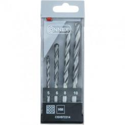 SET BROCAS DE PIEDRA  5-10 MM 4 PZ.