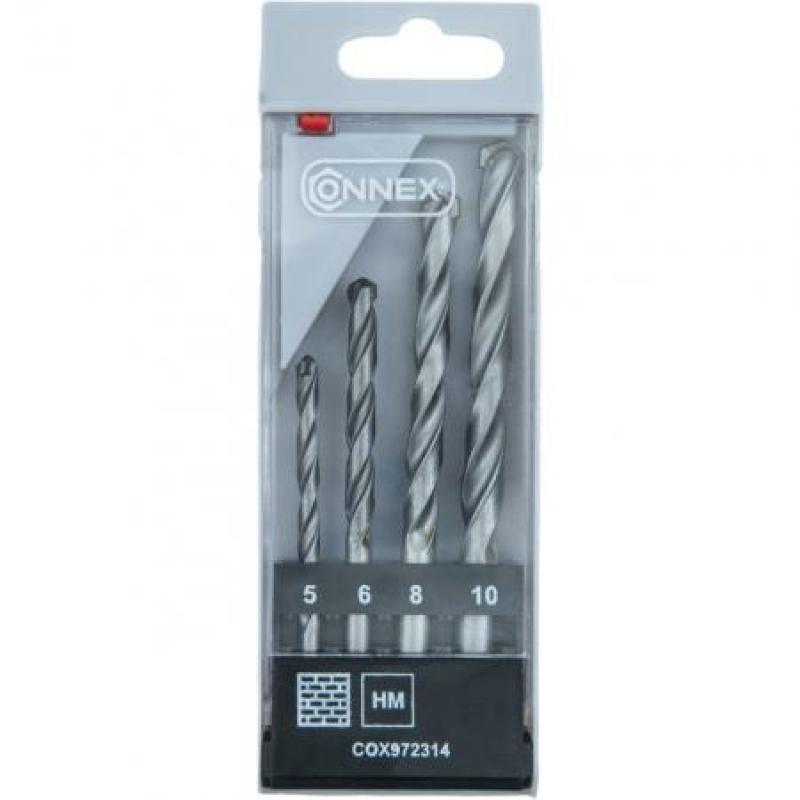 SET BROCAS DE PIEDRA  5-10 MM 4 PZ.