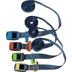 CORREAS AMARRE HEBILLA 4 COLORES 25MMX3M 200 KG 12195-2