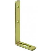SOPORTE CORTINA AMARILLO ZN 120X55X16MM