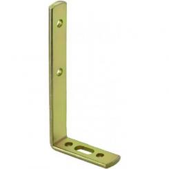 SOPORTE CORTINA AMARILLO ZN 120X55X16MM