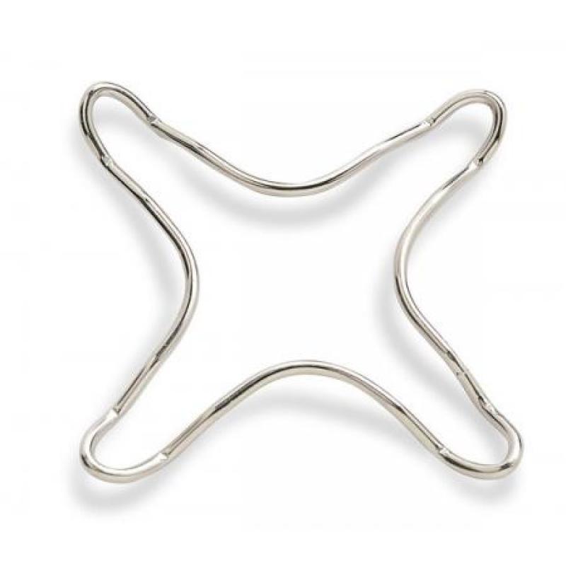 Soporte para Fuego. Cromado / 13x13 cm. Display 1 ud.
