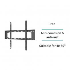 Soporte para TV de 40 a 80 pulgadas – Gris