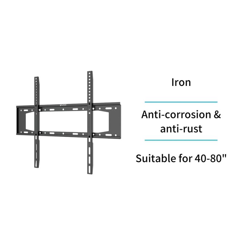 Soporte para TV de 40 a 80 pulgadas – Gris