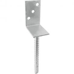 SOPORTE POSTE L 80X60X100X200X4MM /