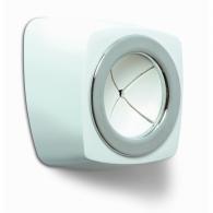 Sujetatrapos adhesivo. Plástico. Blanco