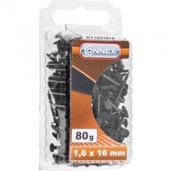 TACHUELA HIERR0 AZUL 1,6X16MM blister (80uds)