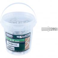 TACOS PARA PARED 6 MM 450 PZAS