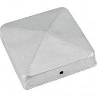 TAPA POSTE CINCADO 90 X90 MM