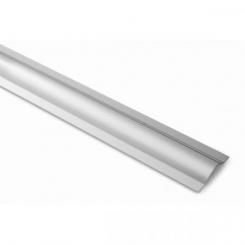 Tapacables 53 mm. Inox. Adhesivo / 100 cm. Blister 1 tira