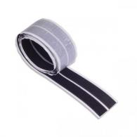 Tira adhesiva de cierre por contacto. 20mm x 25m / Negro. Caja-display 1 rollo