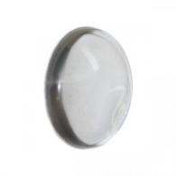 Tope Protector puertas y paredes. Ø 40 mm / Transparente. Blister 2 uds.