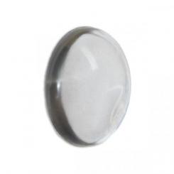 Tope Protector puertas y paredes. Ø 40 mm / Transparente. Blister 2 uds.