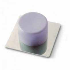 Tope puerta. Adhesivo / Gris. Blister 2 uds.