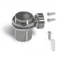 Tope Retenedor Circular con Imán / Inox. Blister 1 ud,