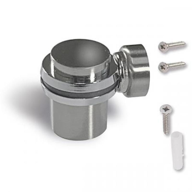 Tope Retenedor Circular con Imán / Inox. Blister 1 ud,