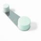 Tope Retenedor Giratorio. Adhes. y tornillo / Blanco. Blister 1 ud.