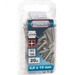 TORNILLO AUTO CAB. RED. PH 4,8X19MM / DIN 7983 blister (20uds)