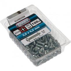 TORNILLO AUTOS CAB. RED. PH 3,5X9,5MM (100)