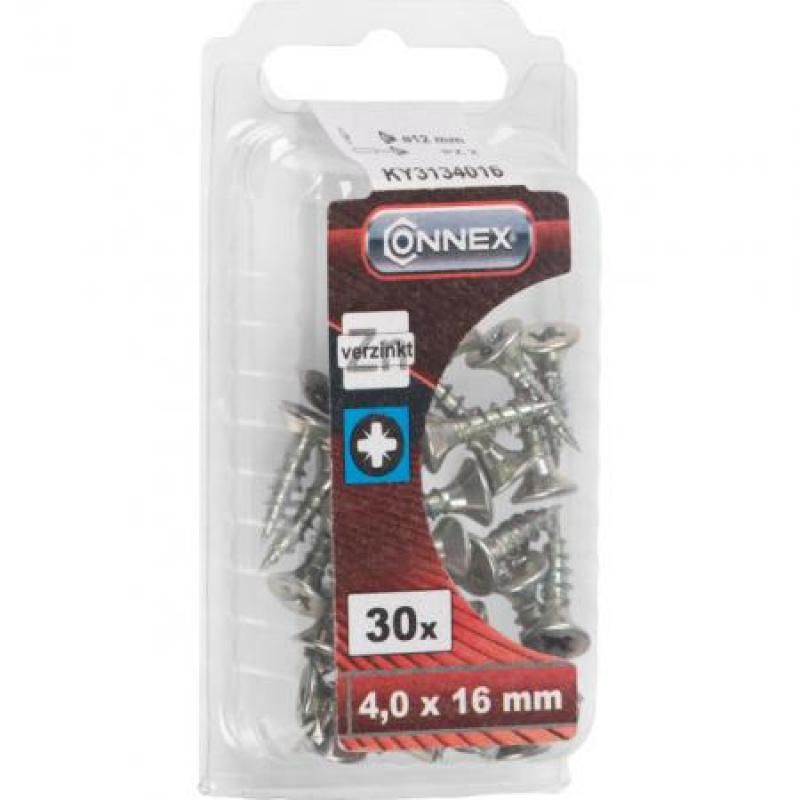 TORNILLO CAB. AVE. PZ 4,0X16MM (30)