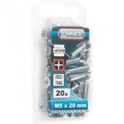 TORNILLO CAB. AVE. PH M5X20 / DIN 965 (20)