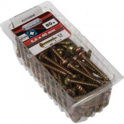 TORNILLO CAB. RED. PZ 5,0X40MM blister (80uds)