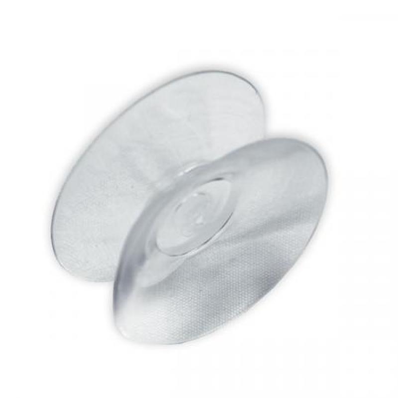 Ventosa doble cara Ø 30 mm / Transparente. Blister 2 uds.